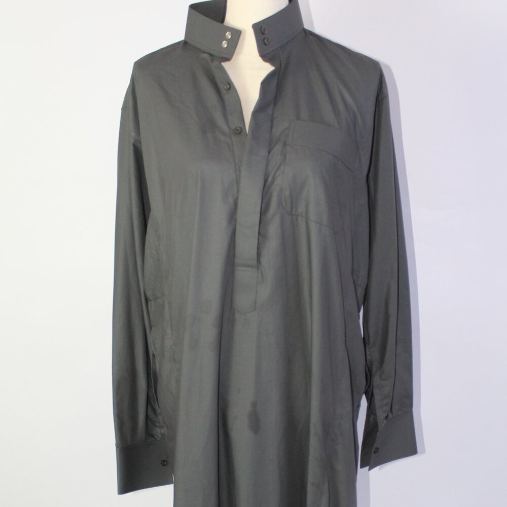 Men’s Grey Kaftan High Quality Cotton - Size XL